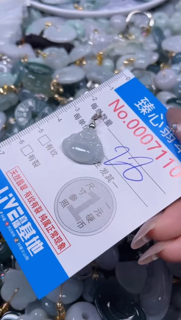 颈饰未镶嵌翡翠7110