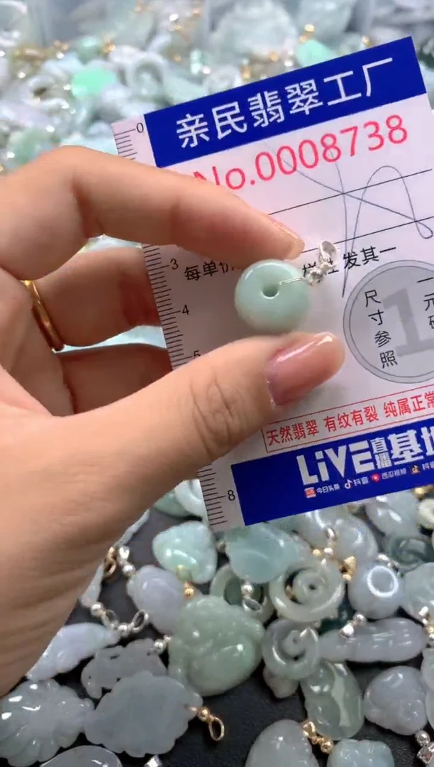颈饰未镶嵌翡翠8738