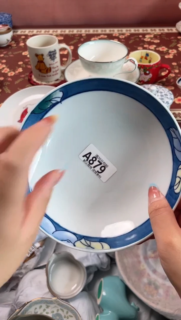 瓷片勇***包瓷器瓷器A879