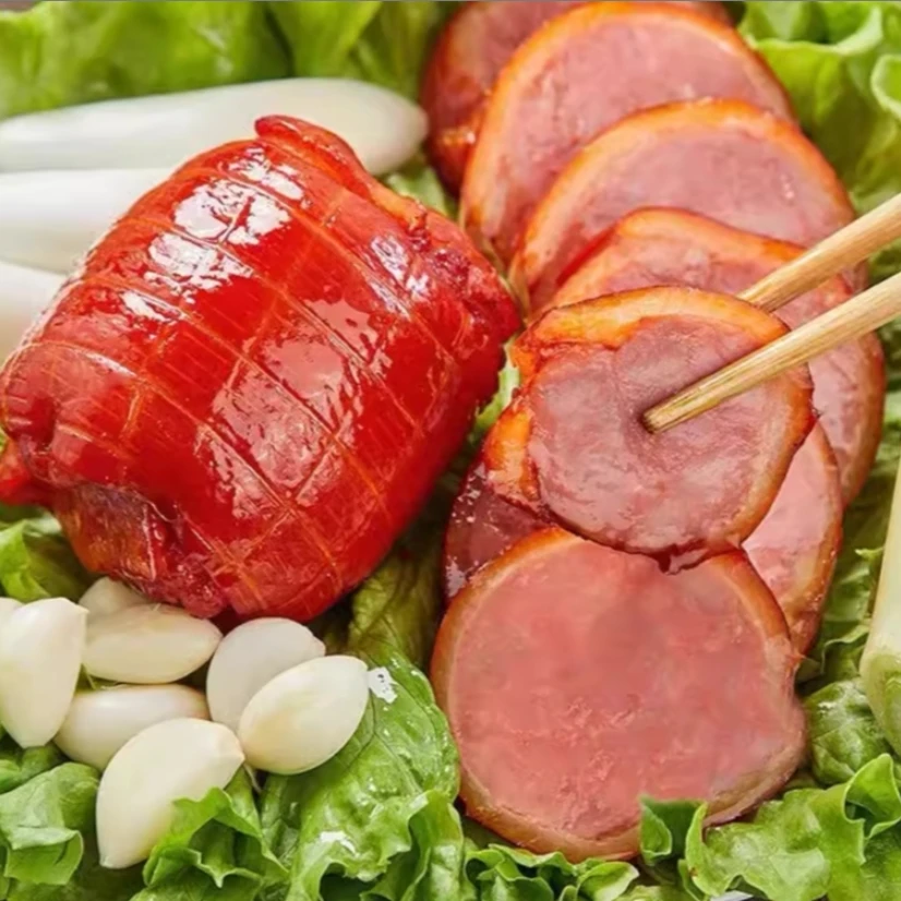 【厂家直销】酱香肘花肠买10送3开袋即食酱香浓郁下酒菜营养180g