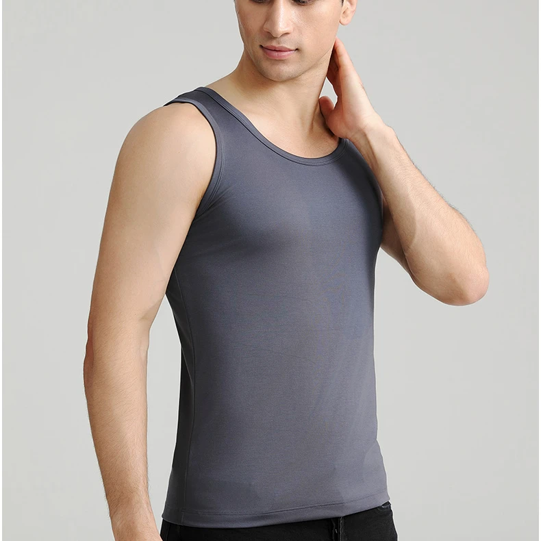 1952兰精莫男士跨栏背心夏季舒适上衣【不挑】