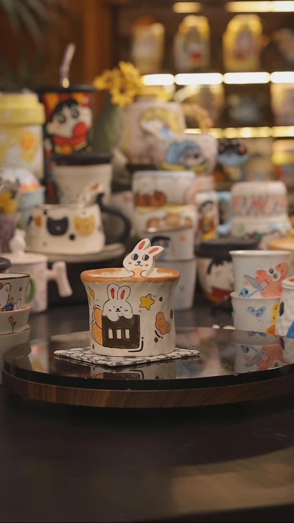 景德镇釉下彩绘设计师款式陶瓷