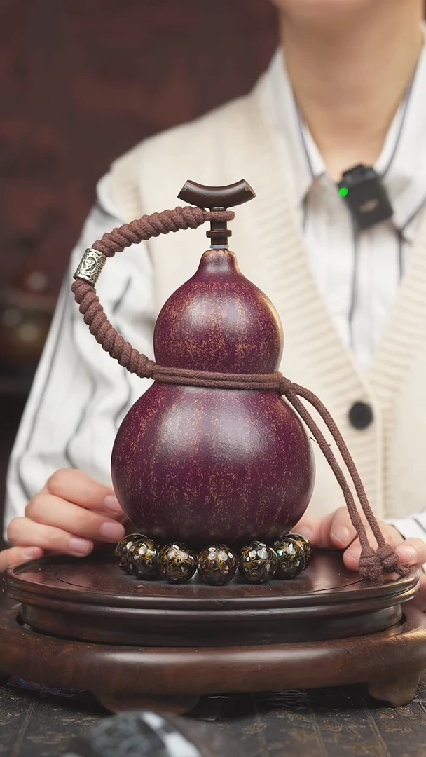 【闪购商品】0201号大漆酒葫芦 一物一图