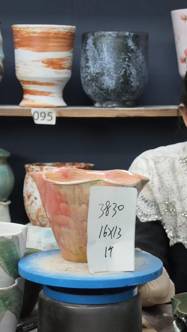 江西景德镇花盆默认微瑕3830