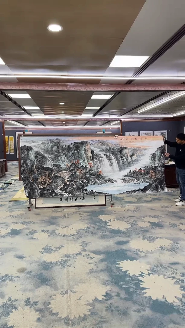 国画Z邵明义-山水国画-大丈二