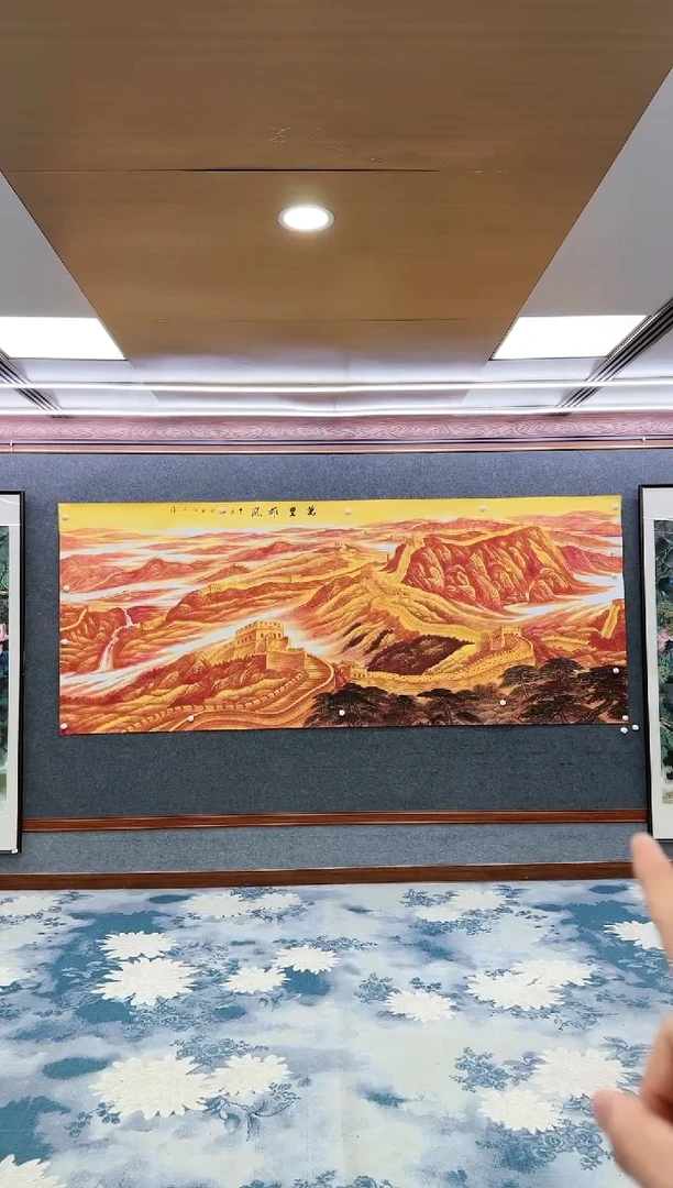 【闪购商品】绘画W-王红兵-大丈二-山水国画