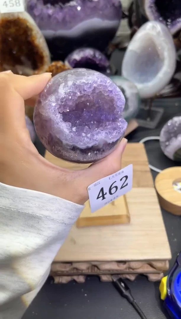 未镶嵌大型摆件（非配饰）紫晶462号摆件