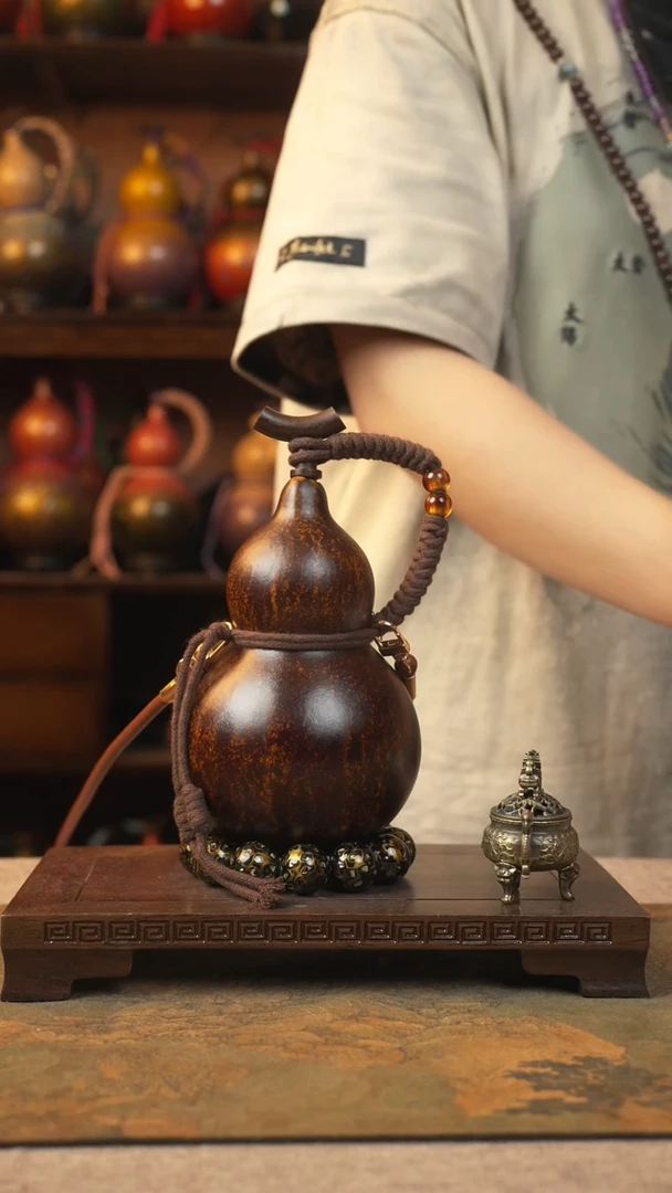 020大漆葫芦一物一拍记葫堂出品不带手串