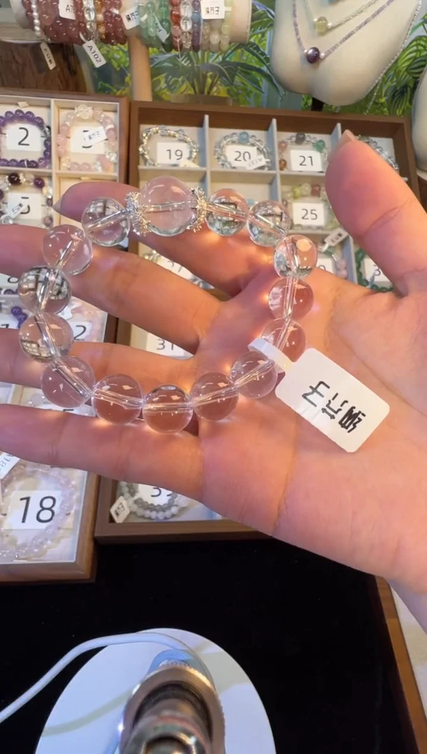 水晶手串未镶嵌天然水晶-164金