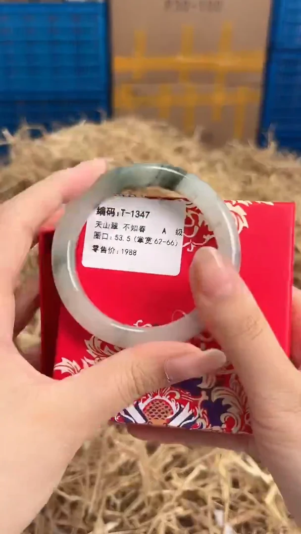 未镶嵌手镯石英质玉T-1347