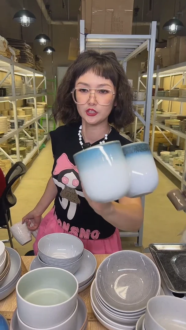 瓷130高温釉下彩陶瓷餐具