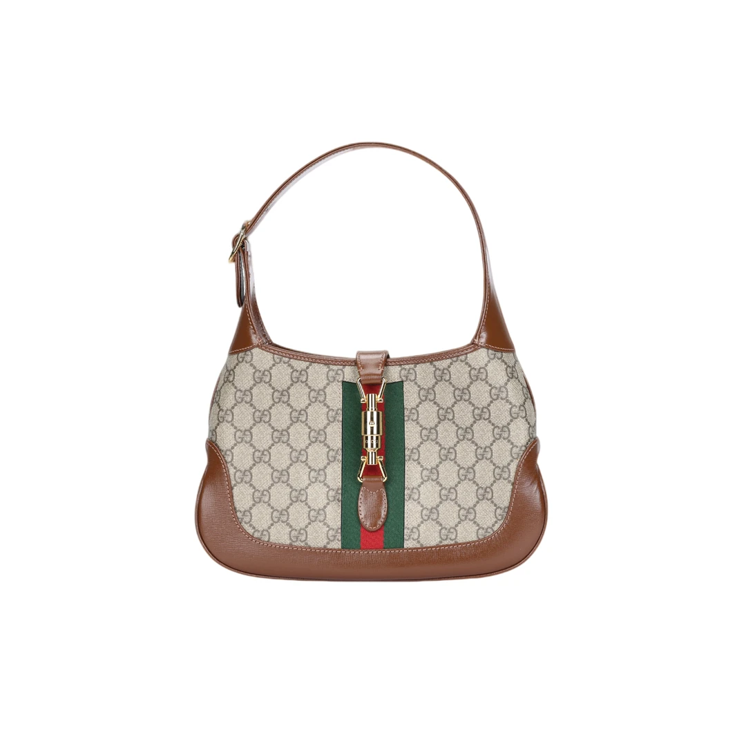 99新 GUCCI/古驰 老花1961系列jackie mini腋下包