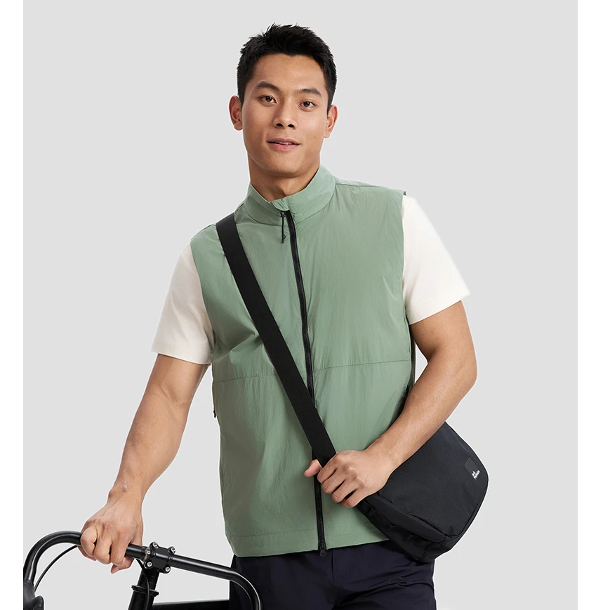 JackWolfskin德国狼爪BIKE COMMUTE男士防风骑行马甲|1207871A