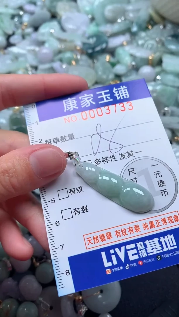 颈饰未镶嵌翡翠3733