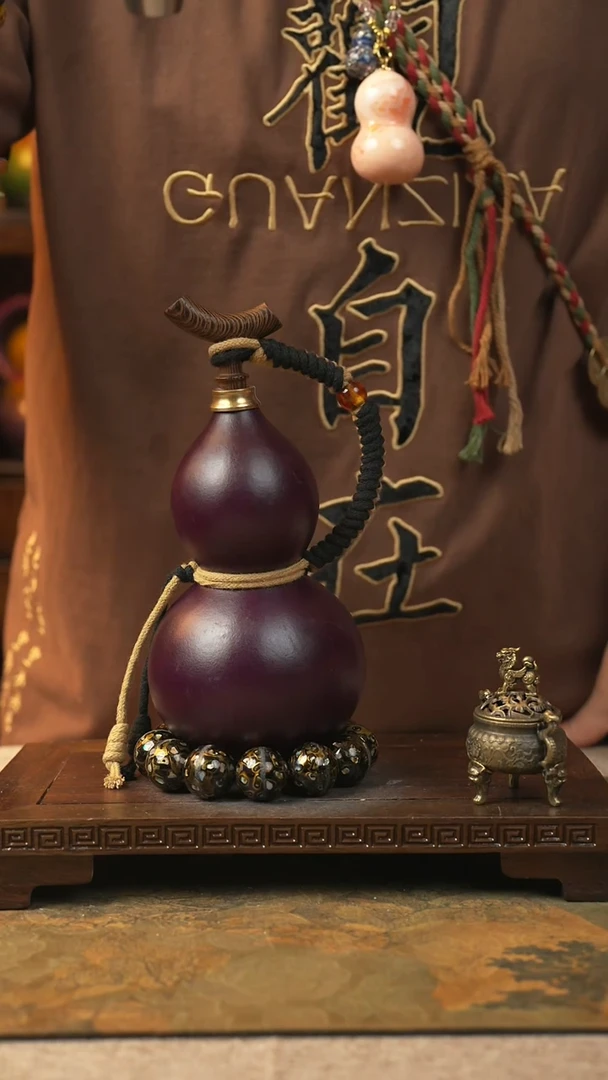 438大漆一物一拍记葫堂出品【不带手串】