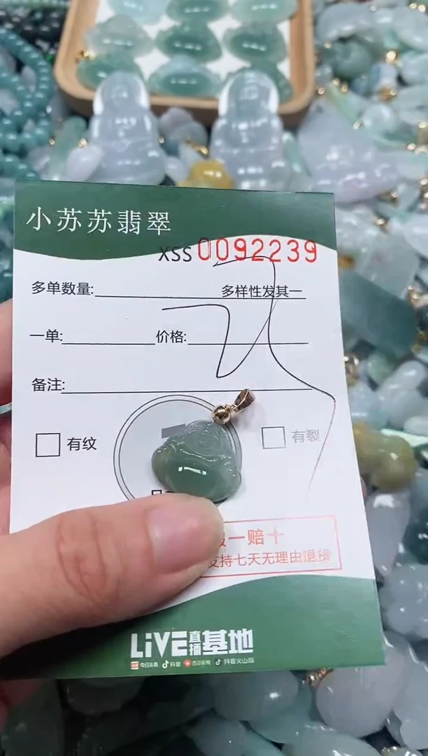 【闪购商品】翡翠颈饰未镶嵌闪购商品0092239