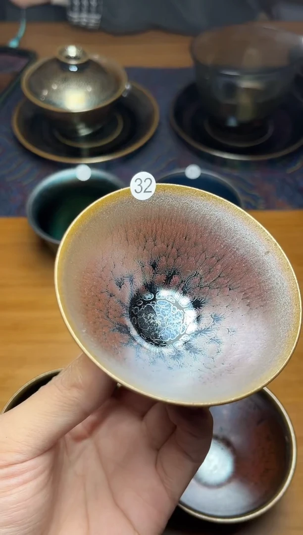 茶盏吴俊伟厚胎单杯建盏