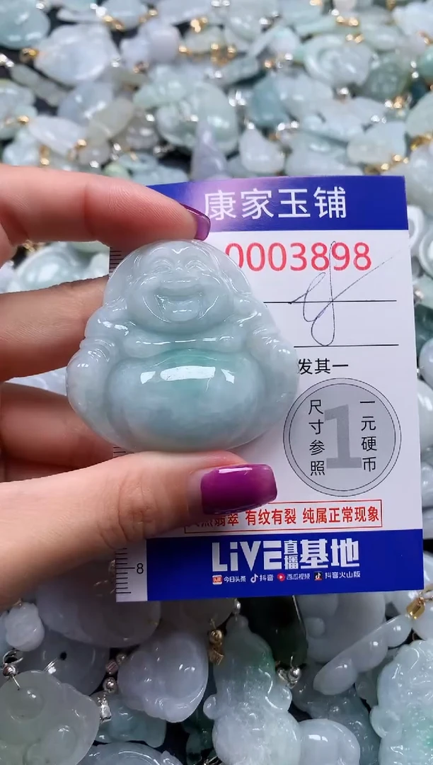 颈饰未镶嵌翡翠3898