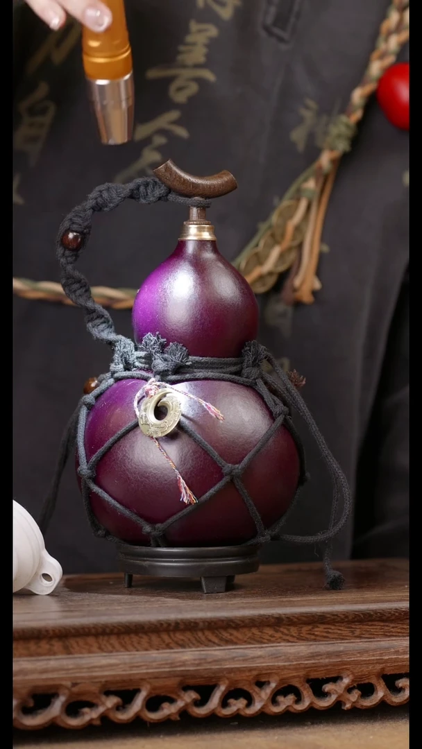 237号精品天然大漆酒葫芦一物一拍~