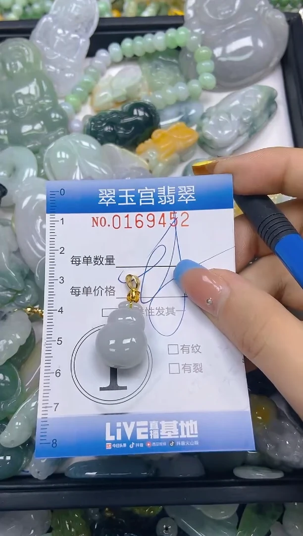 翡翠未镶嵌颈饰闪购0169452