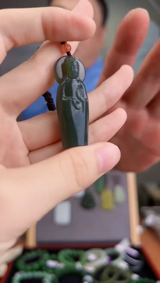 颈饰未镶嵌和田玉多样性发货 拍一单发一个