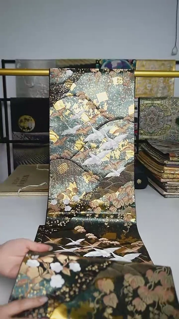 【闪购商品】织绣95 六通松树仙鹤