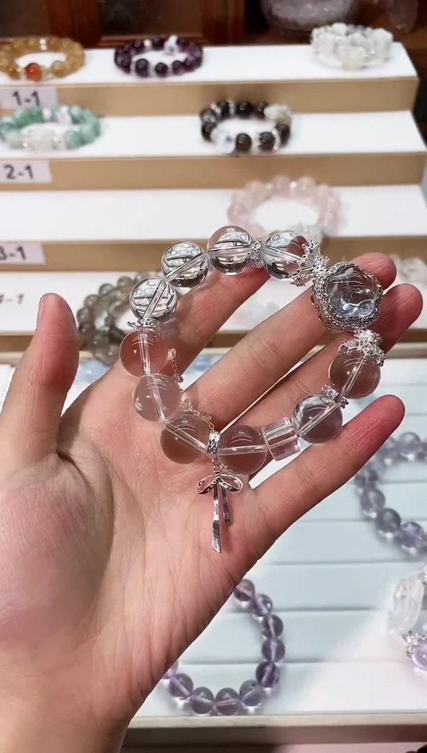 【闪购商品】水晶手串未镶嵌白水晶星星款手串