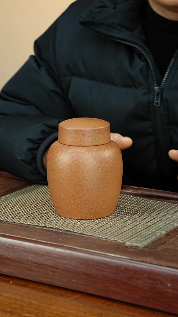 宜兴原矿紫砂茶叶罐
