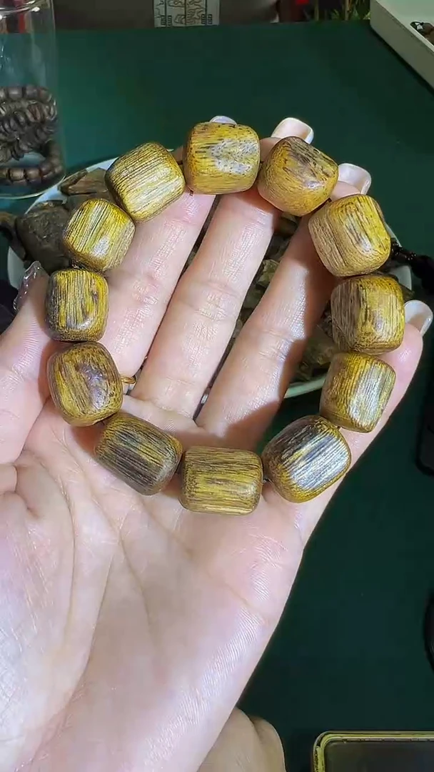 【闪购商品】沉香手串沉浮老料树心油单圈白棋多样发一