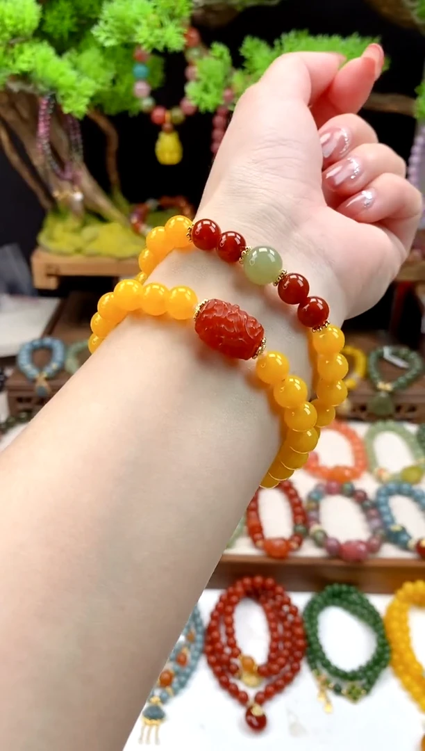 未镶嵌玛瑙手饰2圈