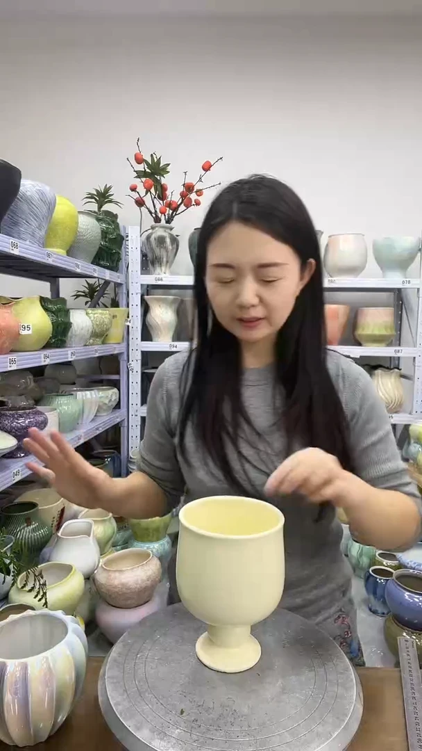 【12.6号】花盆  高17：  口：12