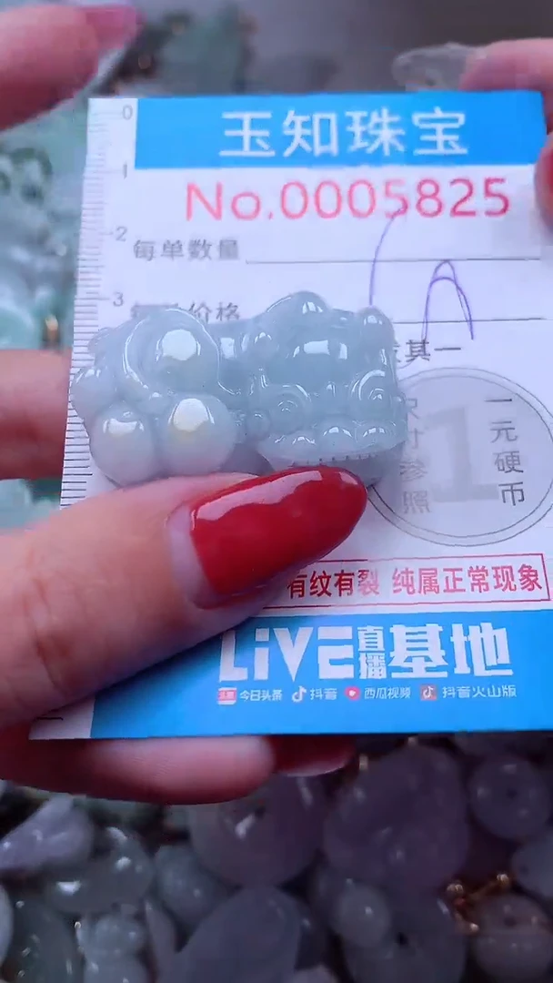 吊坠(不含链)未镶嵌翡翠5825