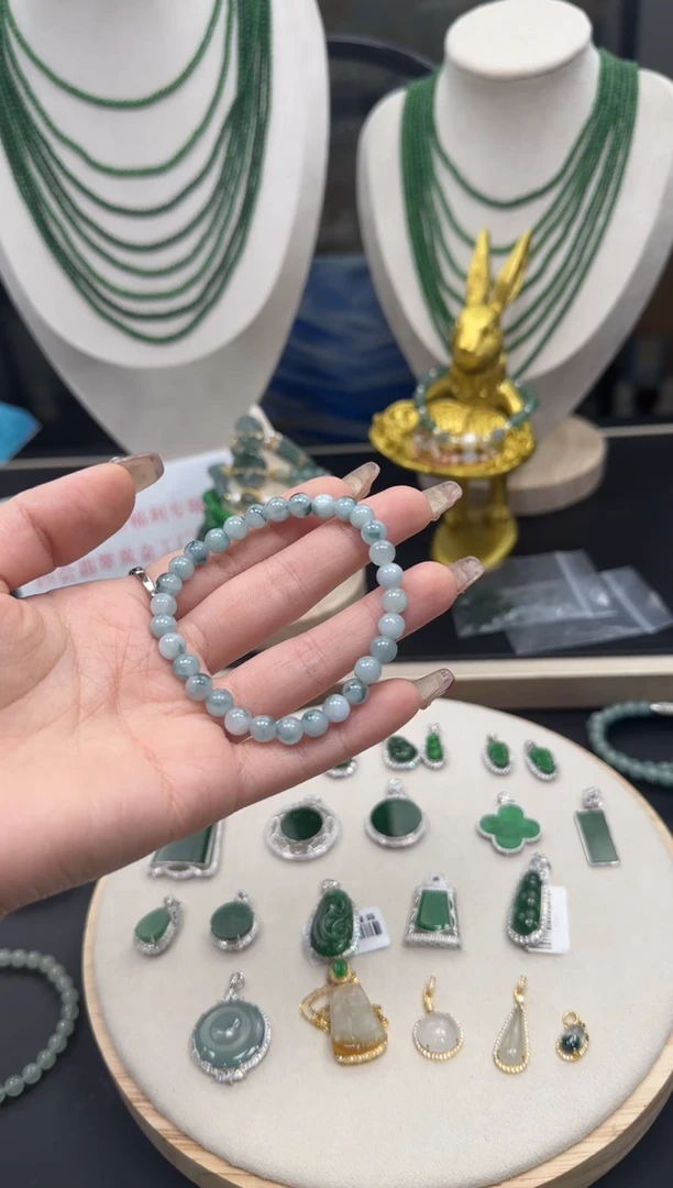 【闪购商品】翡翠手链未镶嵌231456879546