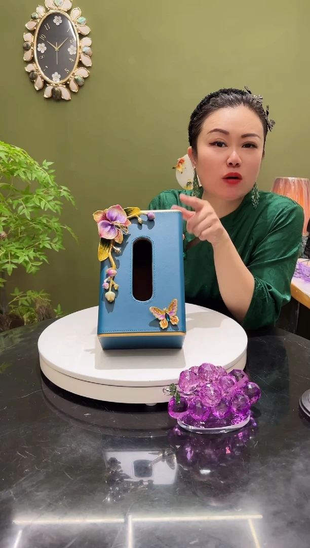 合金油蜡皮  纸巾盒