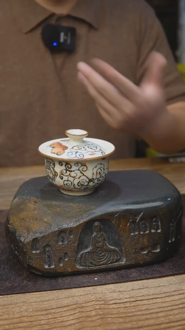 甘石陶艺青花手绘106