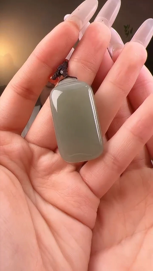 【闪购商品】和田玉颈饰未镶嵌无事牌 多样性发