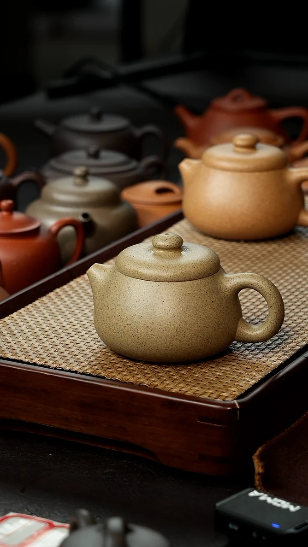 【闪购商品】紫砂茶壶花块气大彬文旦150cc