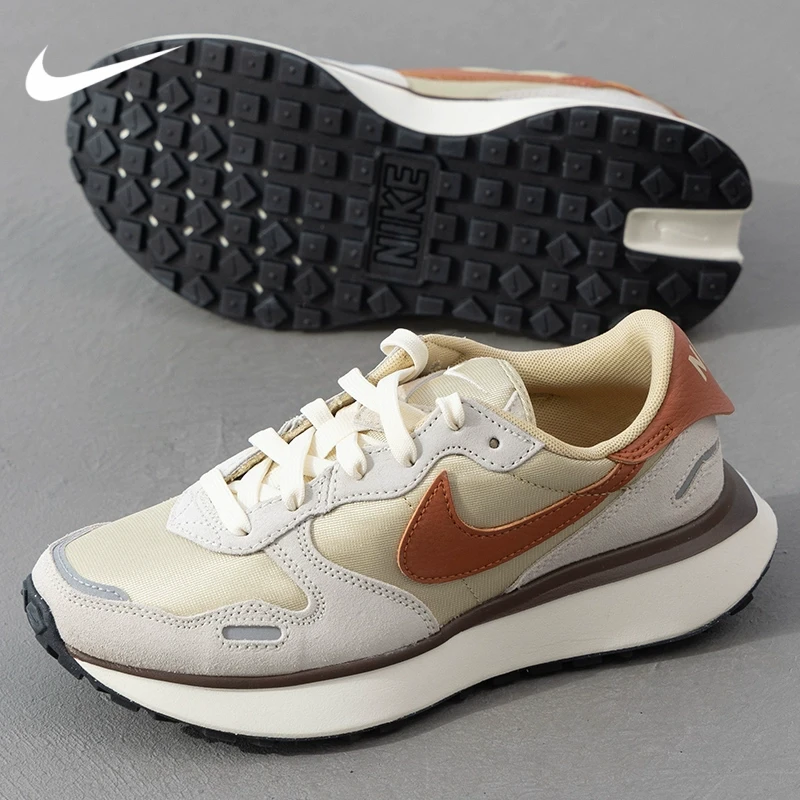 NIKE/耐克女鞋新款PHOENIX WAFFLE华夫鞋休闲运动透气复古跑步鞋