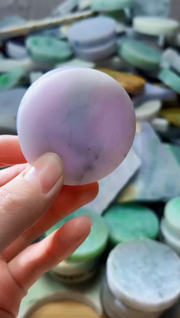 裸石翡翠天然翡翠A货玉 南 174