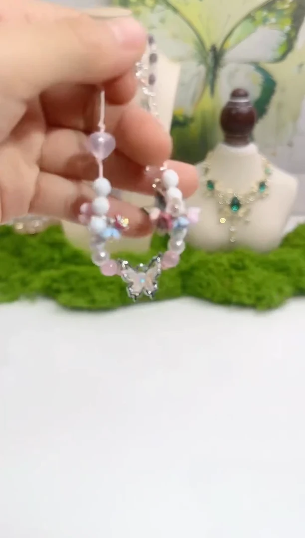 合成立方氧化锆合金锆石合金春田花花手链