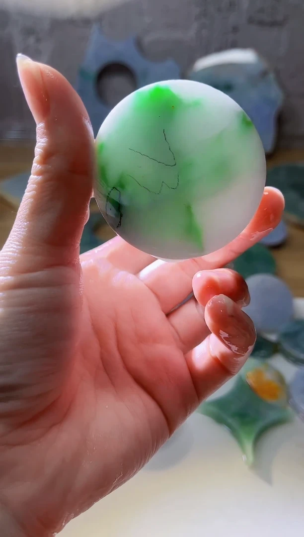 裸石翡翠天然翡翠A货319