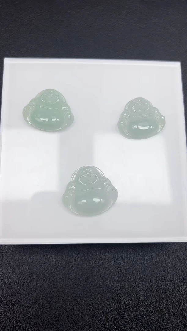 未镶嵌挂件翡翠天然A货翡翠佛公-多样性发一 TY