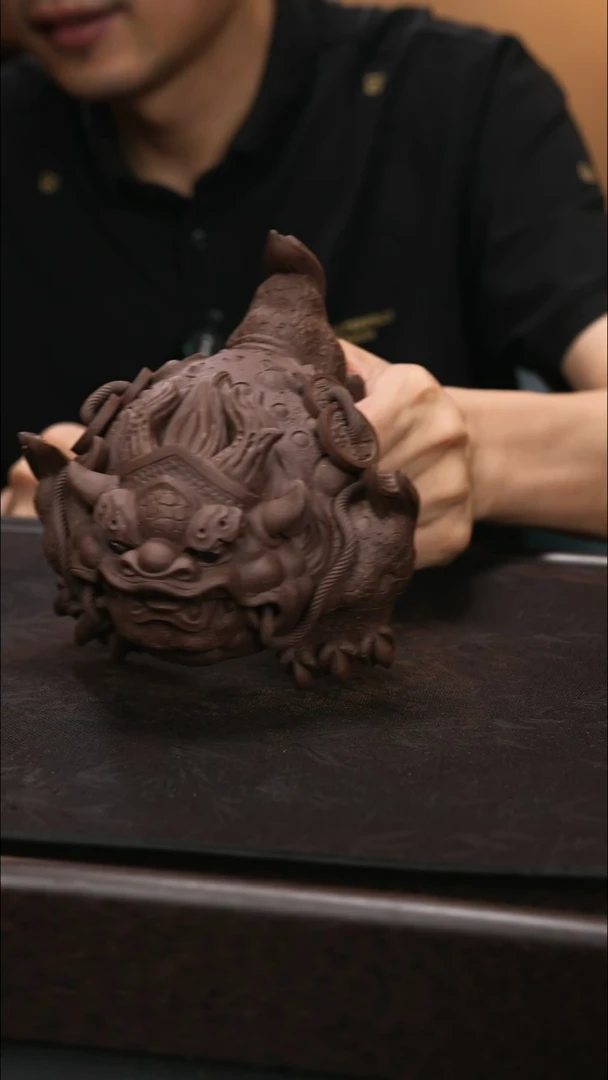 紫砂茶宠紫砂蟾王
