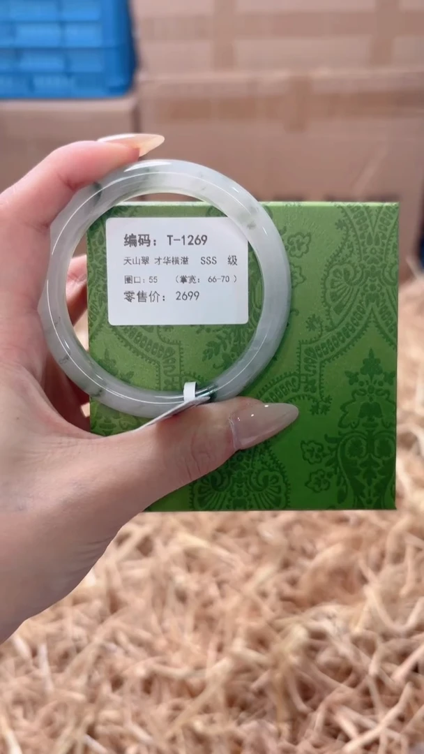 未镶嵌手镯石英质玉T-1269
