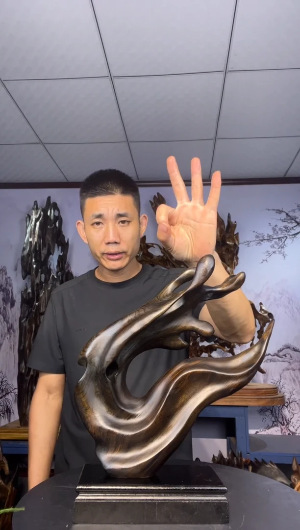 金丝楠木雕款?金丝楠木工艺品摆件