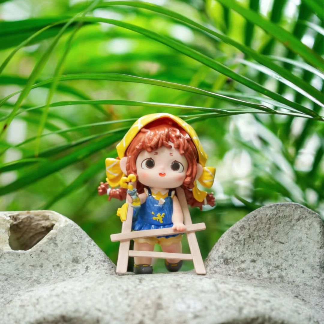 【芙芙-快乐灵感收藏夹】壳桃果正版盲盒手办可爱礼品礼物PVC设计