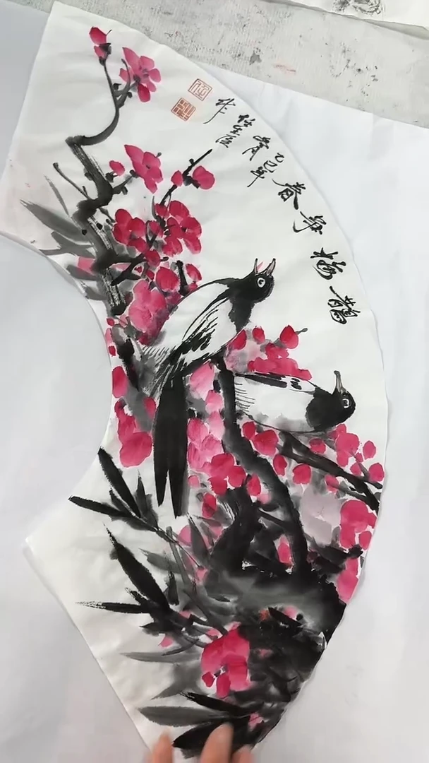 国画直播福利/国画/花鸟