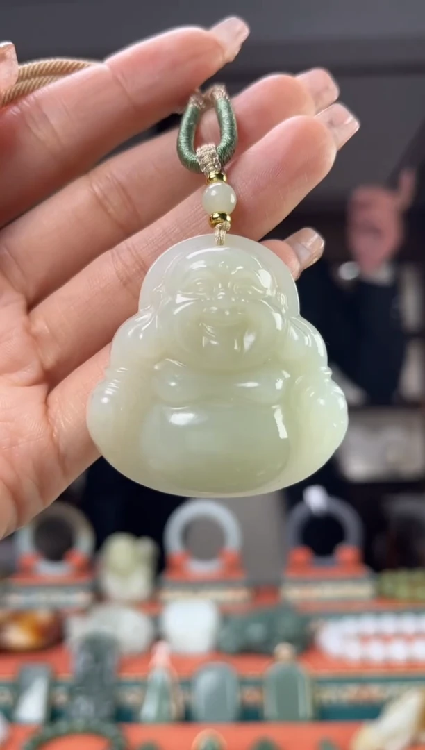 【闪购商品】和田玉颈饰未镶嵌佩佩45mm左右