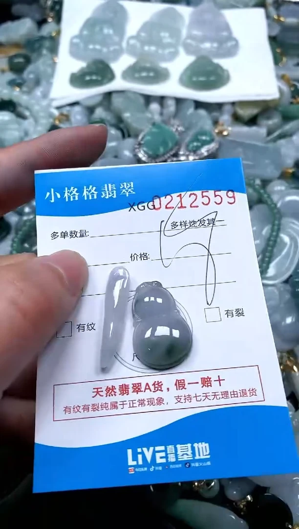 【闪购商品】翡翠颈饰未镶嵌闪购商品0212559