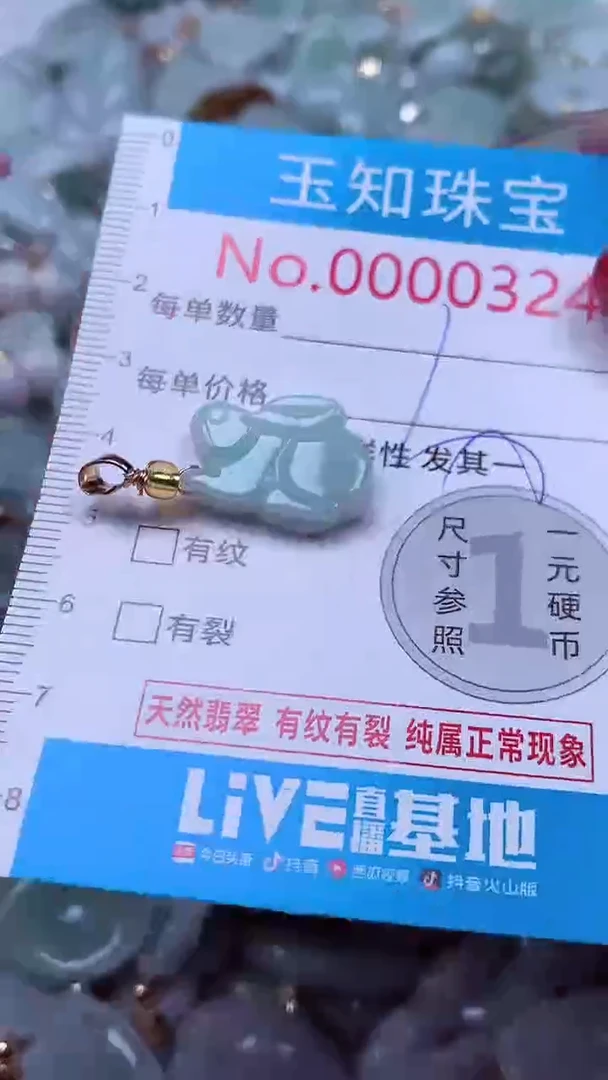 吊坠(不含链)未镶嵌翡翠324